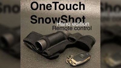 ONE TOUCH SNOW SHOT by Victor Voitko (Gimmick and Online Instructions)