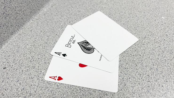 Bicycle 2 Faced Blue, Mirror Deck Same Both Sides Card Magic - Image 2