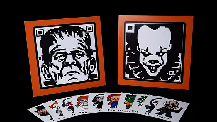 QR HALLOWEEN PREDICTION FRANKENSTEIN, Gimmicks and Online Instructions by Gustavo Raley
