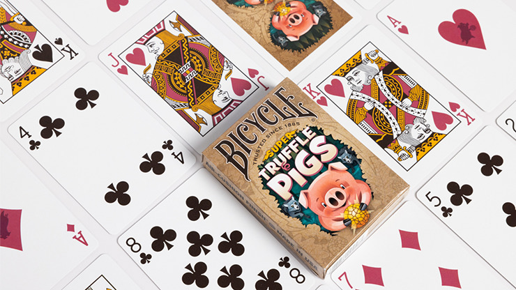 Bicycle Super Truffle Pigs Playing Cards - Image 3