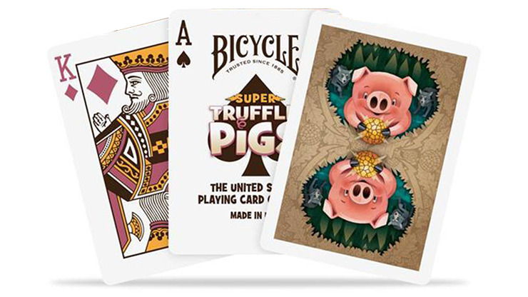 Bicycle Super Truffle Pigs Playing Cards - Image 4