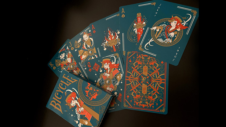 Bicycle Twilight Geung Si Playing Cards by HypieLab - Image 4