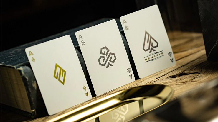 Odyssey Genesys, White Edition Playing Cards by Sergio Roca - Image 3