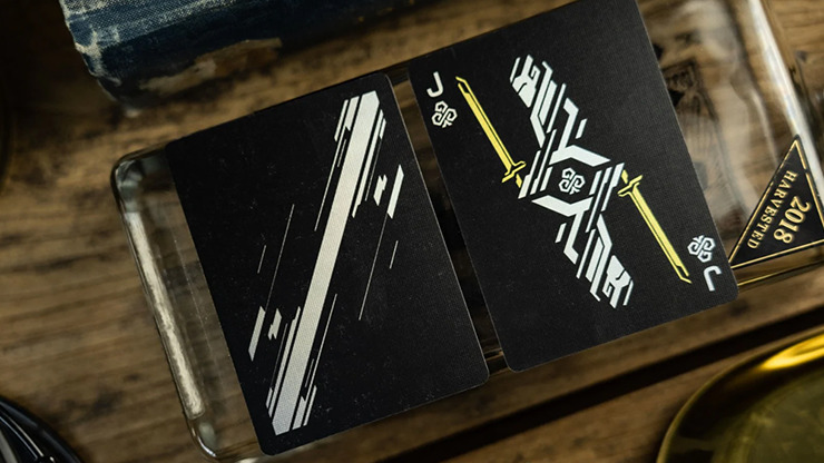 Odyssey Genesys, Black Edition Playing Cards by Sergio Roca - Image 2