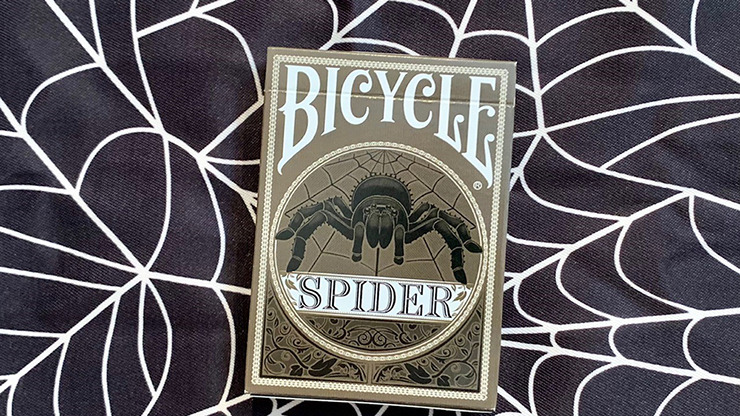 Bicycle Spider, Green Playing Cards