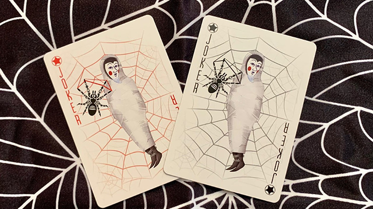 Bicycle Spider, Tan Playing Cards - Image 2