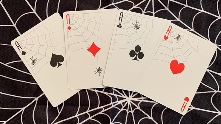 Bicycle Spider, Tan Playing Cards - Image 5