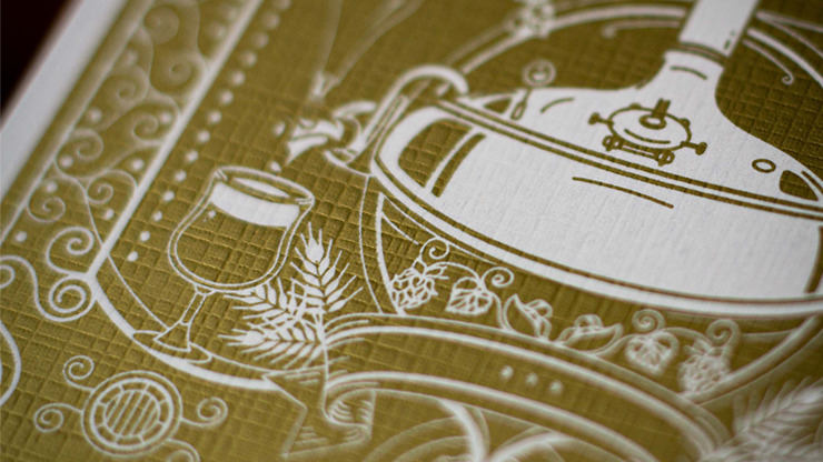 Hops & Barley, Belgian Blond Playing Cards by JOCU Playing Cards - Image 4
