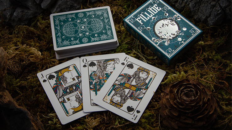 Fillide: A Sicilian Folk Tale Playing Cards V2, Acqua by Jocu - Image 5