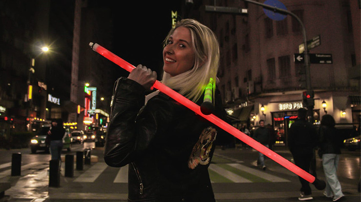 Luminous Dancing Cane BLUE by Magica Rocio - Image 2