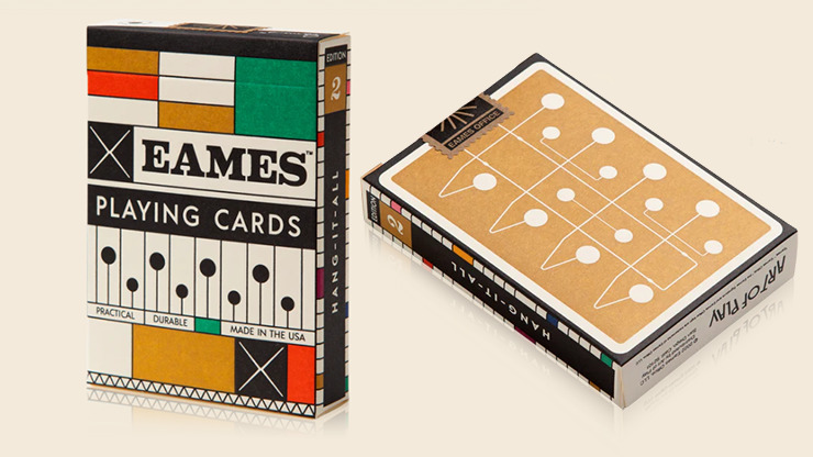 Eames, Hang-It-All Playing Cards by Art of Play