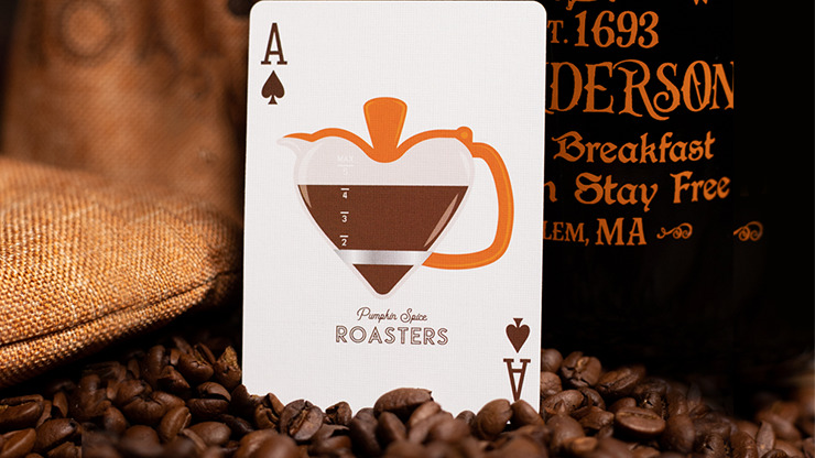 ROASTERS V2 Pumpkin Spice Playing Cards by OPC - Image 4
