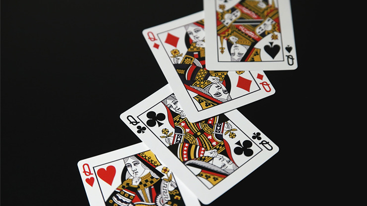 S.O.M., Secrets of Magic Black/White Playing Cards - Image 4