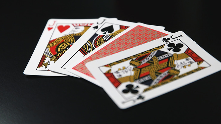 S.O.M., Secrets of Magic Red/Gold Playing Cards - Image 3