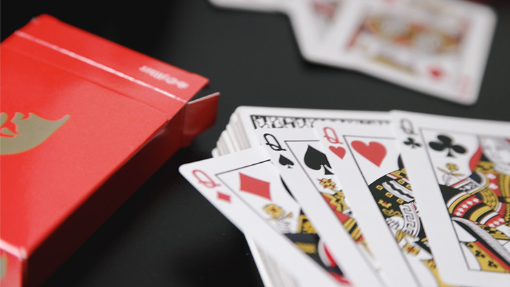 S.O.M., Secrets of Magic Red/Gold Playing Cards - Image 6