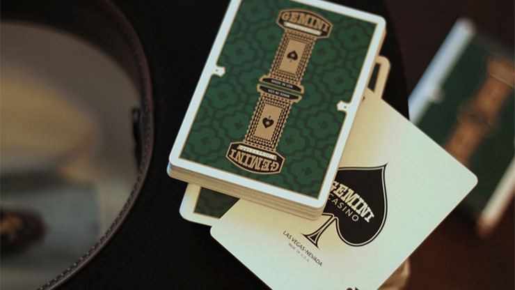 Gemini Casino Phthalo Green Playing Cards by Gemini - Image 2