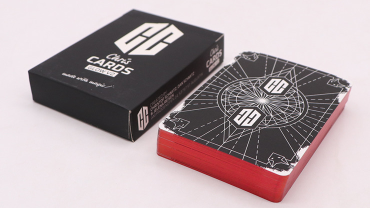 Chris Cards Gilded Red Playing Cards - Image 2