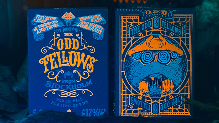 Odd Fellows, Cpt Spindel Playing Cards by Stockholm 17