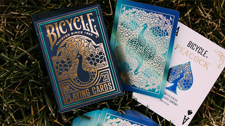 Bicycle Peacock Playing cards by US Card Magic Co - Image 4
