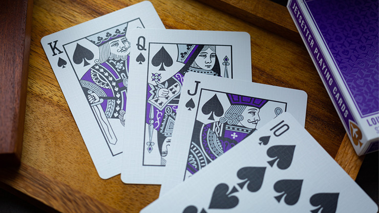 Lounge Edition in Passenger Purple by Jetsetter Playing Cards - Image 3