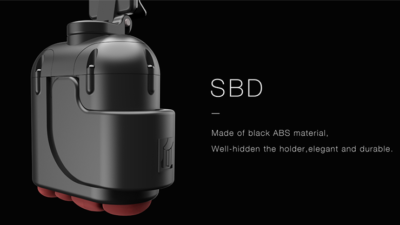 Hanson Chien Presents SBD, Sponge Ball Dropper by Ochiu Studio (Black Holder Series) - Image 2
