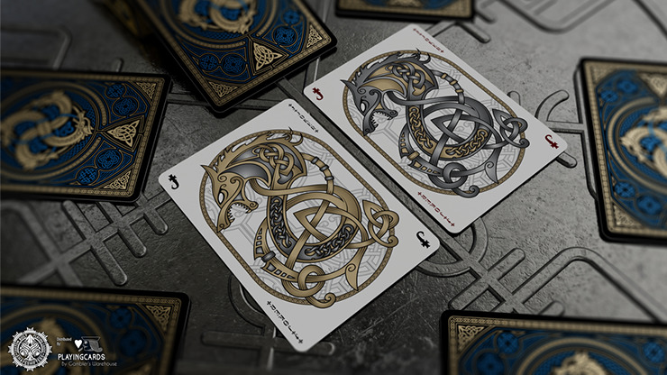 Valhalla Viking Sapphire, Standard Playing Cards - Image 4