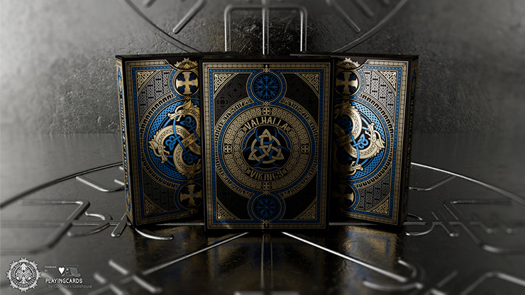 Valhalla Viking Sapphire, Standard Playing Cards