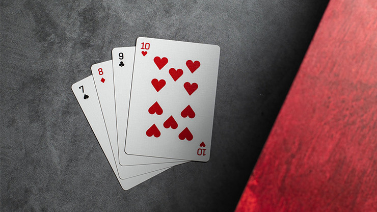 Continuum Playing Cards, Burgundy - Image 4