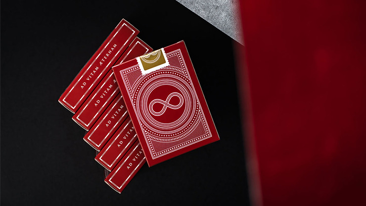 Continuum Playing Cards, Burgundy - Image 5