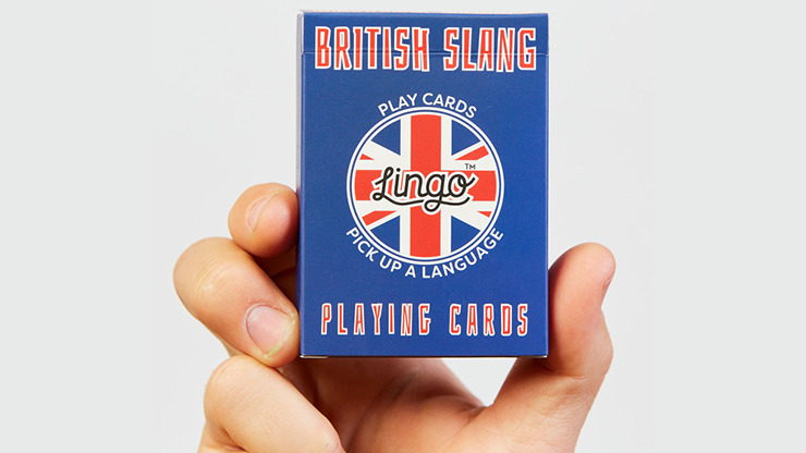 Lingo, British Slang Playing Cards