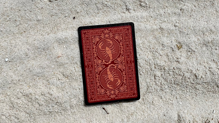 Gilded Bicycle Scorpion, Red Playing Cards - Image 6