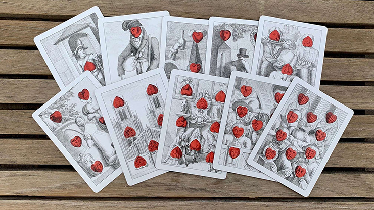 Gilded Cotta's Almanac #3, Numbered Seal Transformation Playing Cards - Image 5