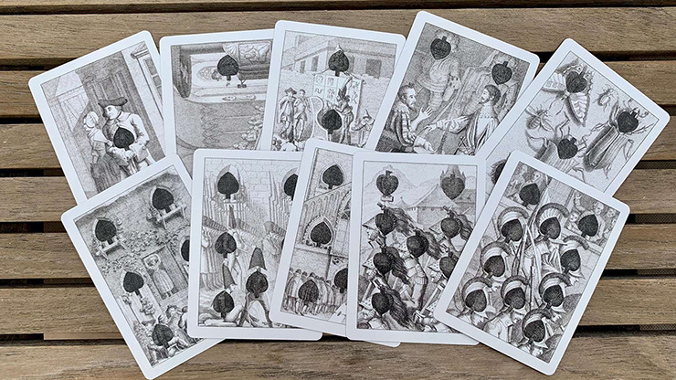 Gilded Cotta's Almanac #3, Numbered Seal Transformation Playing Cards - Image 6