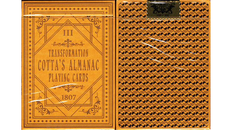 Gilded Cotta's Almanac #3, Numbered Seal Transformation Playing Cards