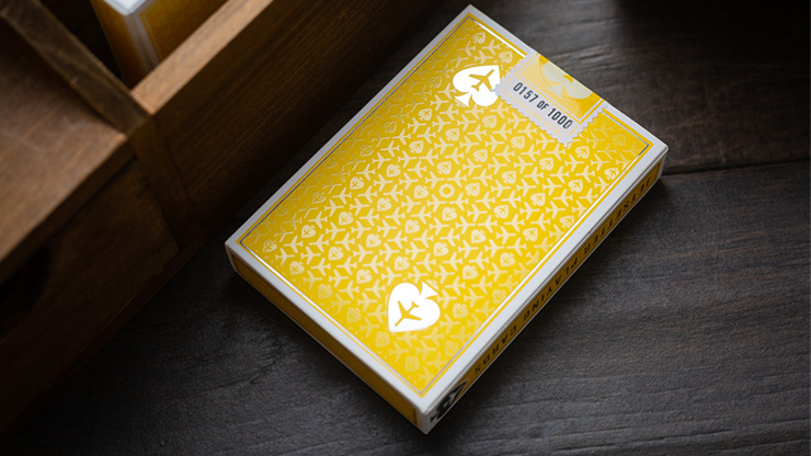 Limited Edition Lounge in Taxiway Yellow by Jetsetter Playing Cards - Image 2