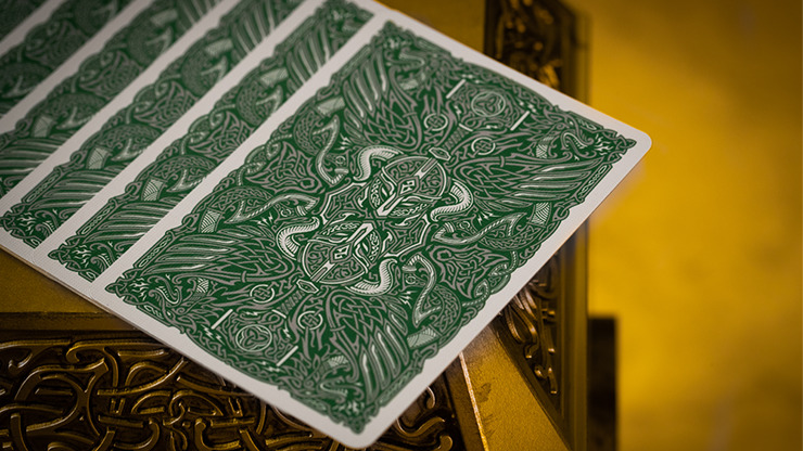 Gods of Norse Olive Esse Playing Cards - Image 2