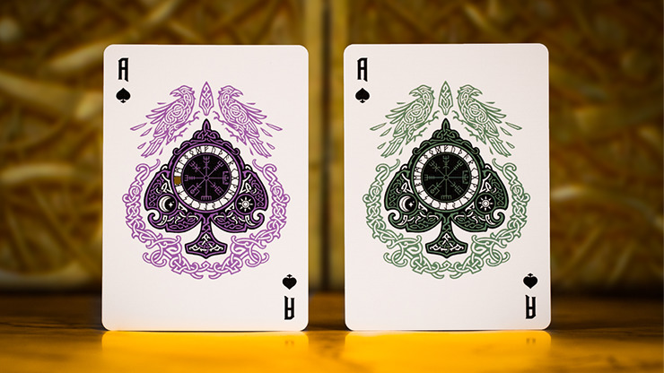 Gods of Norse Olive Esse Playing Cards - Image 6