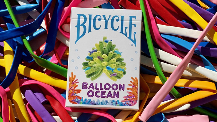 Bicycle Balloon, Ocean Playing Cards