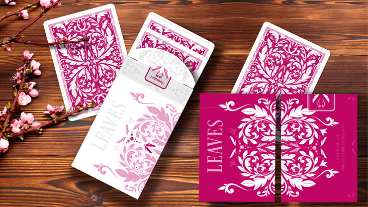 Leaves Summer Collector's White, Number Seal Playing Cards by Dutch Card House Company - Image 5