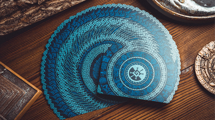 Gilded Maya Moon Playing Cards - Image 5