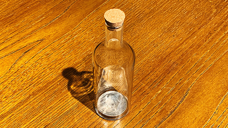 REAL COIN IN BOTTLE, HALF by Bacon Magic - Image 4