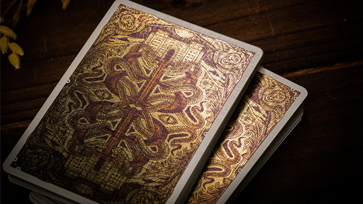 Babylon Golden Wonders Foiled Edition Playing Cards by Riffle Shuffle - Image 5