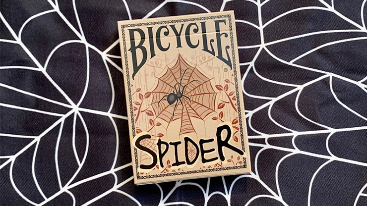 Gilded Bicycle Spider, Tan Playing Cards - Image 6