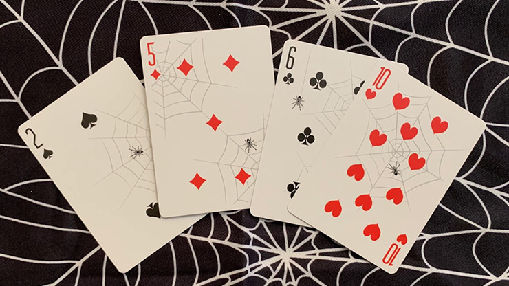 Gilded Bicycle Spider, Green Playing Cards - Image 3