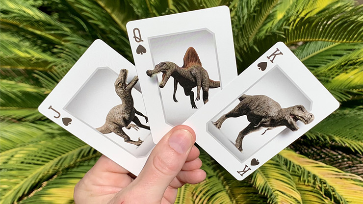 Gilded Bicycle Dinosaur Playing Cards - Image 5