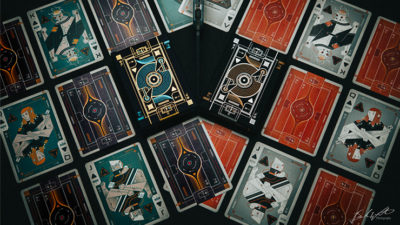 Gilded Cyberware, Rouge Playing Cards - Image 6
