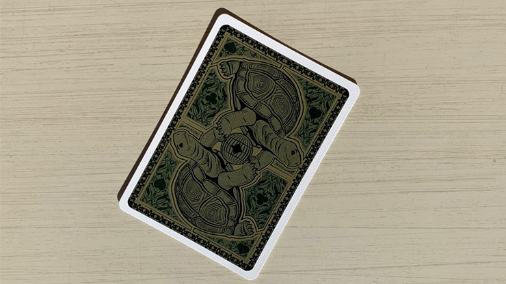Gilded Bicycle Turtle, Land Playing Cards - Image 3