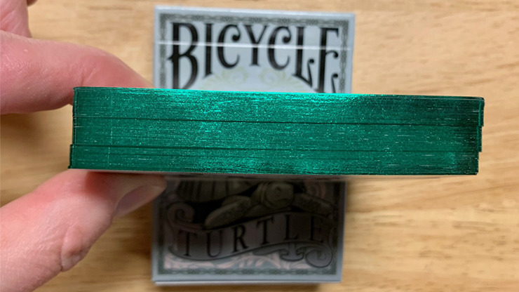 Gilded Bicycle Turtle, Land Playing Cards