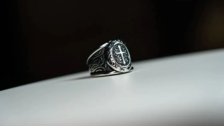 PITATA VibRing, Cross / Size 10 by PITATA MAGIC - Image 2