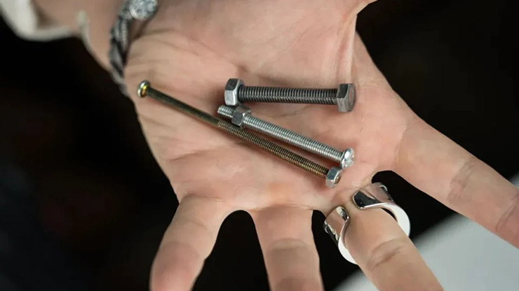 PITATA VibRing, Cross / Size 10 by PITATA MAGIC - Image 5